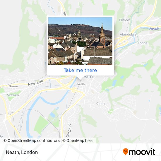 Neath map