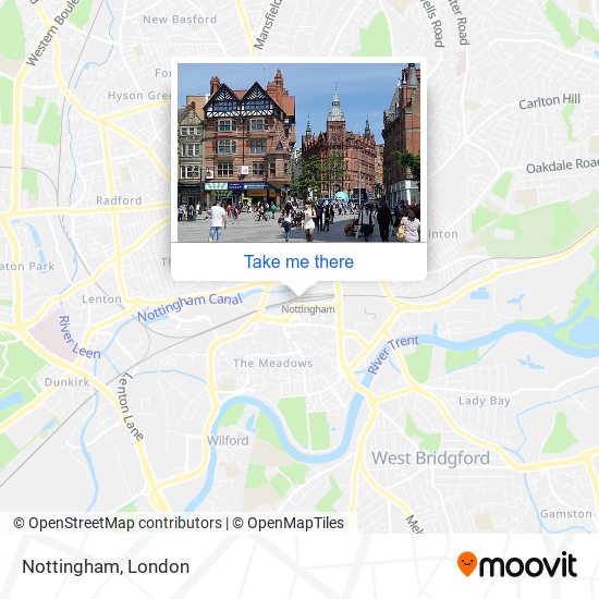 Nottingham map