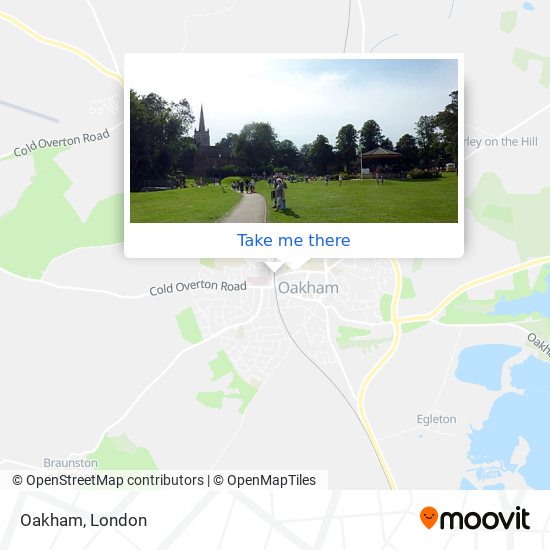 Oakham map