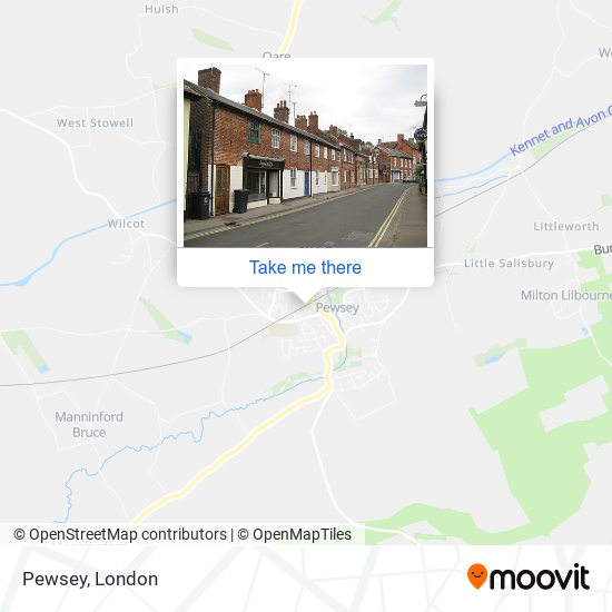 Pewsey map