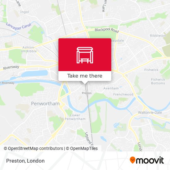 Preston map