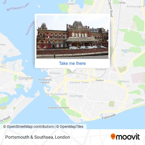 buses london to portsmouth