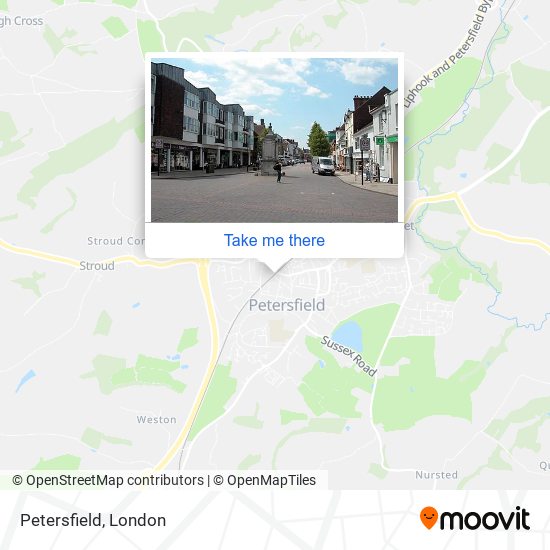 Petersfield map