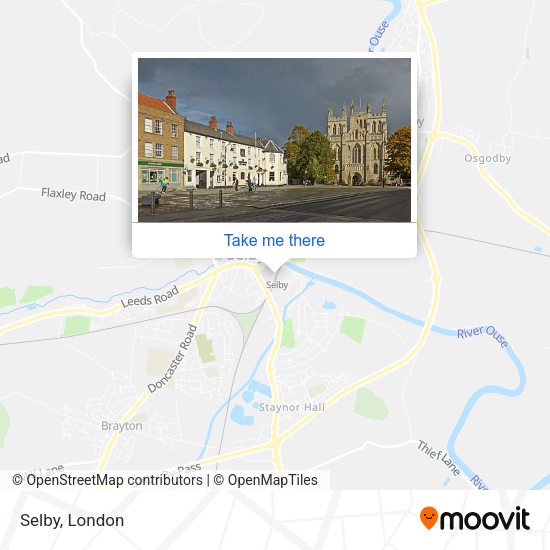 Selby map