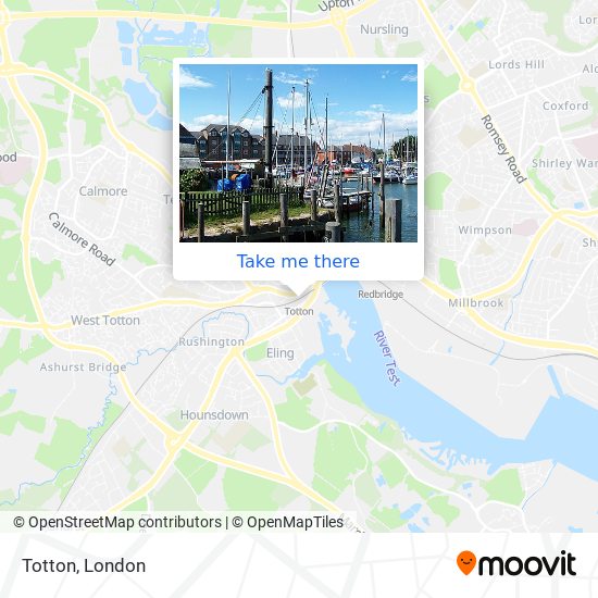 Totton map