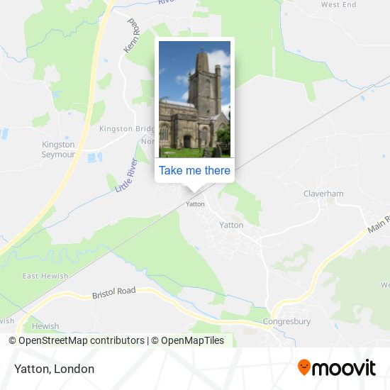 Yatton map