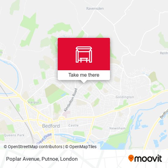Poplar Avenue, Putnoe map