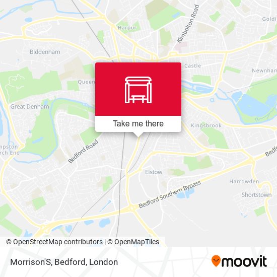 Morrison'S, Bedford map