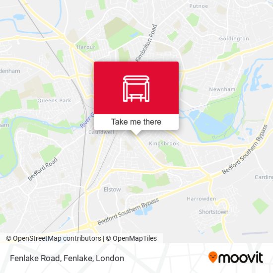 Fenlake Road, Fenlake map