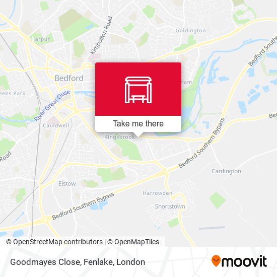 Goodmayes Close, Fenlake map