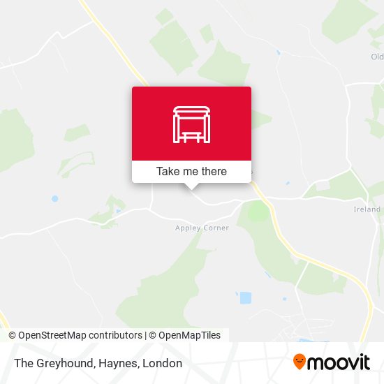 The Greyhound, Haynes map
