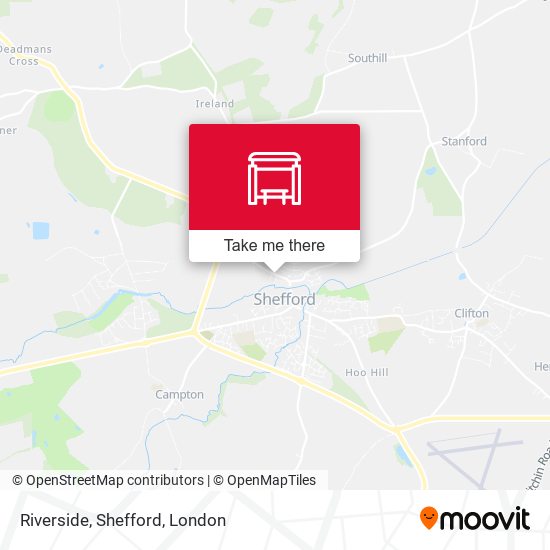 Riverside, Shefford map