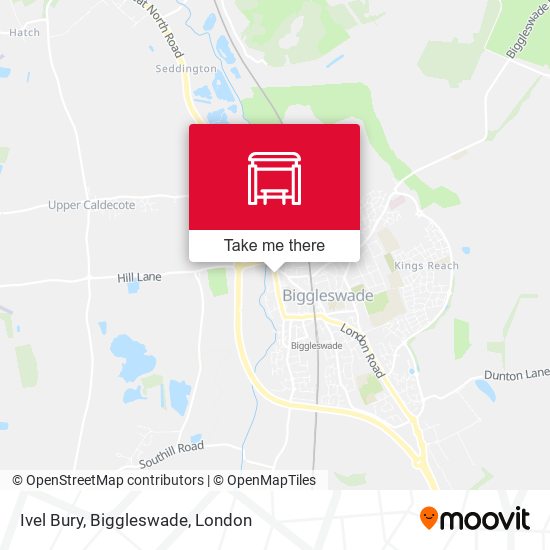 Ivel Bury, Biggleswade map