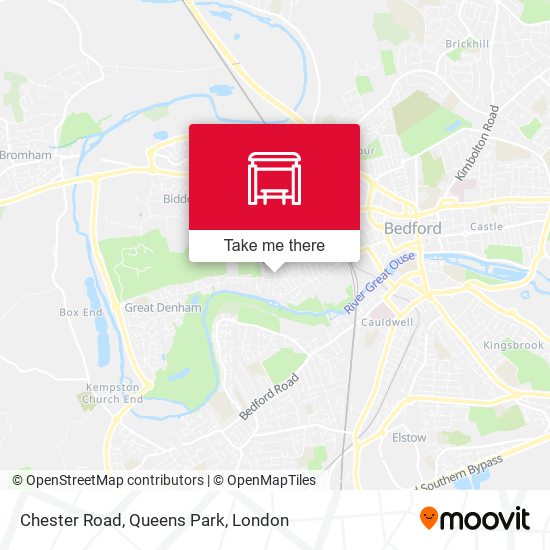 Chester Road, Queens Park map