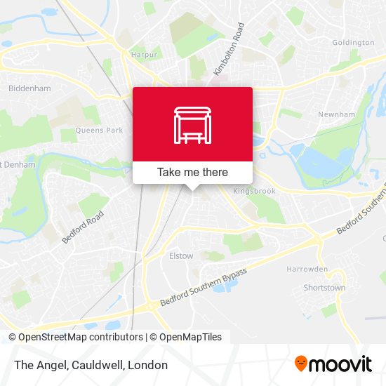The Angel, Cauldwell map