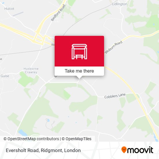 Eversholt Road, Ridgmont map