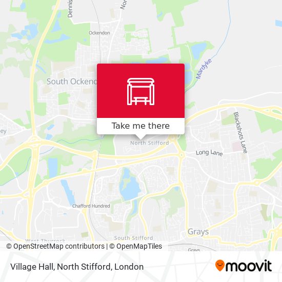 Village Hall, North Stifford map