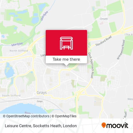 Leisure Centre, Socketts Heath map