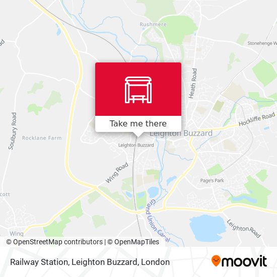 Railway Station, Leighton Buzzard map