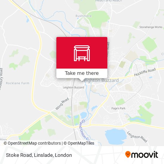 Stoke Road, Linslade map