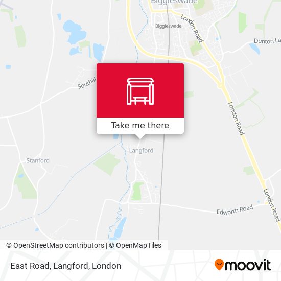 East Road, Langford map