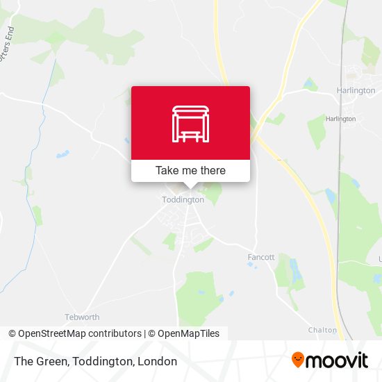 The Green, Toddington map