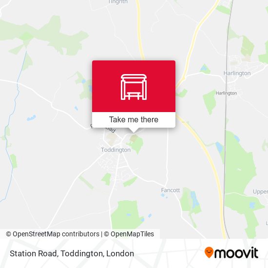 Station Road, Toddington map