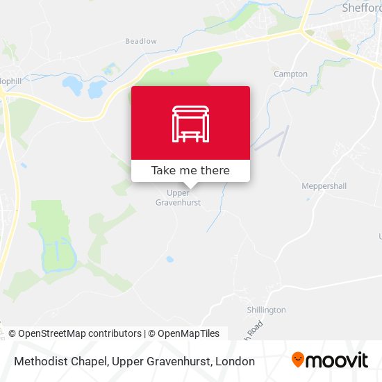 Methodist Chapel, Upper Gravenhurst map