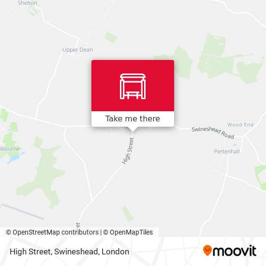 High Street, Swineshead map