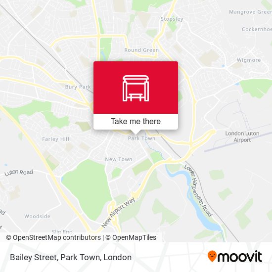 Bailey Street, Park Town map