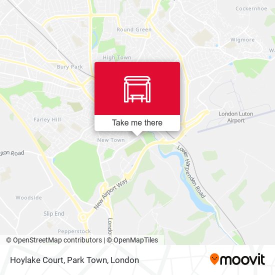 Hoylake Court, Park Town map