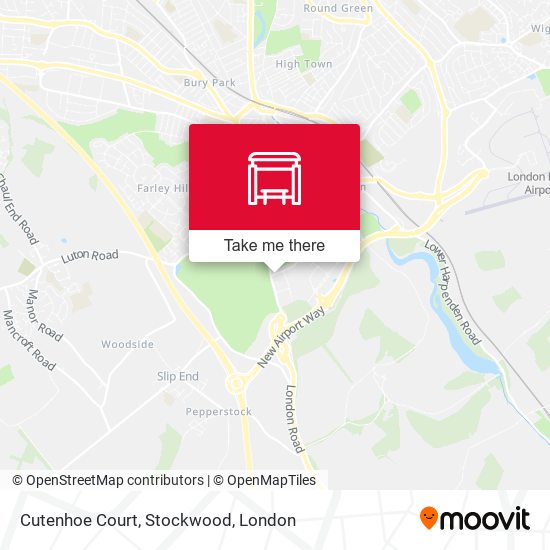 Cutenhoe Court, Stockwood map