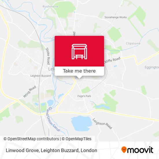 Linwood Grove, Leighton Buzzard map