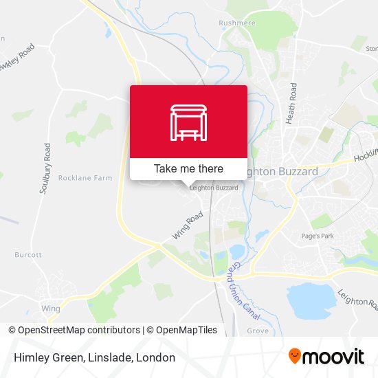 Himley Green, Linslade map