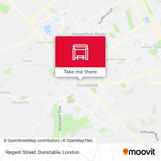 Regent Street, Dunstable map