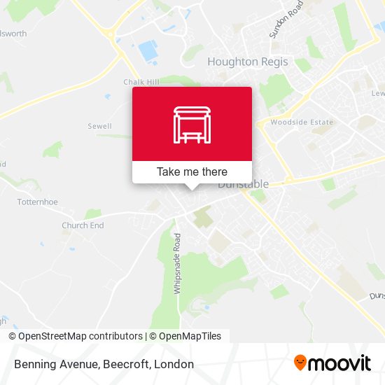 Benning Avenue, Beecroft map