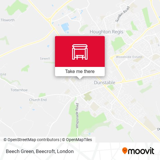 Beech Green, Beecroft map