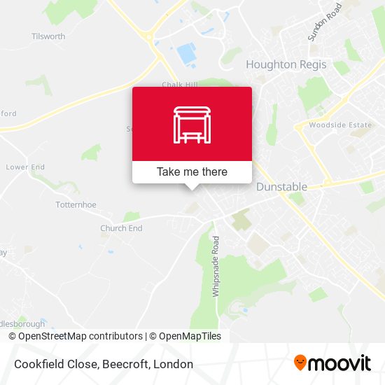 Cookfield Close, Beecroft map