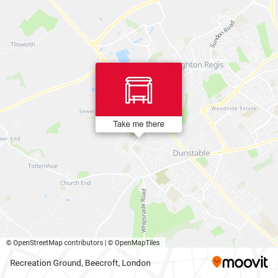 Recreation Ground, Beecroft map