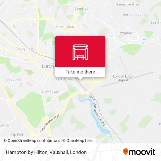 Hampton by Hilton, Vauxhall map