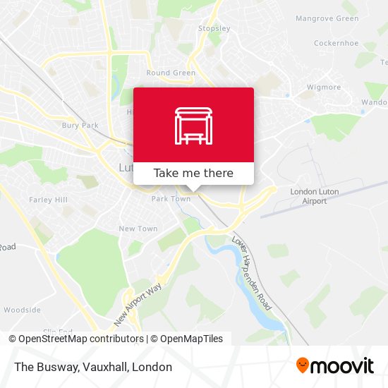 The Busway, Vauxhall map