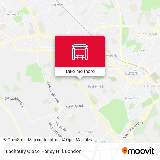 Lachbury Close, Farley Hill map