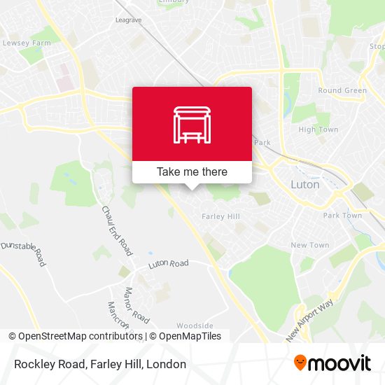 Rockley Road, Farley Hill map