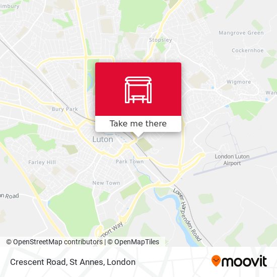 Crescent Road, St Annes map