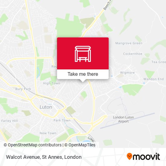 Walcot Avenue, St Annes map