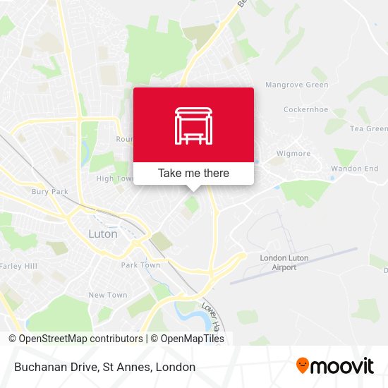 Buchanan Drive, St Annes map