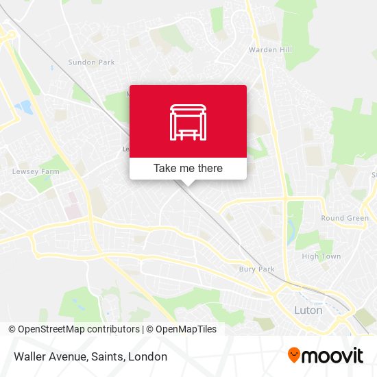 Waller Avenue, Saints map