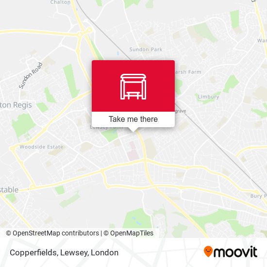 Copperfields, Lewsey map