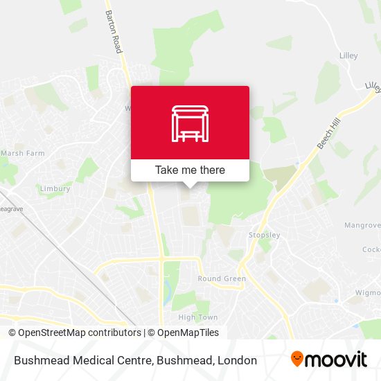 Bushmead Medical Centre, Bushmead map