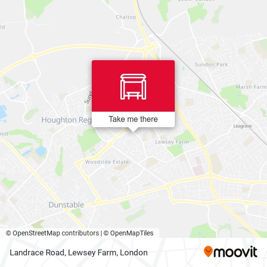Landrace Road, Lewsey Farm map